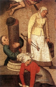  pie Pintura al %C3%B3leo - Proverbios 1 género campesino Pieter Brueghel el Joven